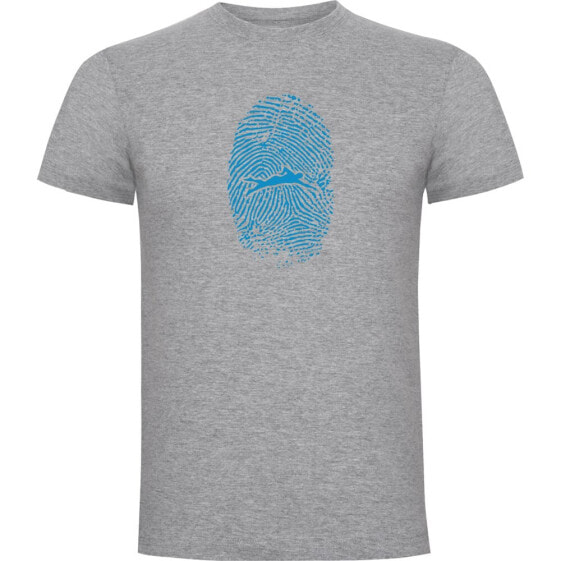 KRUSKIS Swimmer Fingerprint short sleeve T-shirt