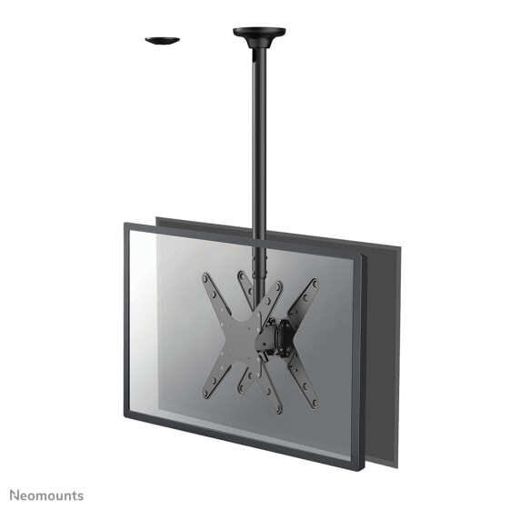 Neomounts by Newstar TV/monitor ceiling mount - 50 kg - 81.3 cm (32") - 190.5 cm (75") - 400 x 400 mm - Height adjustment - Black