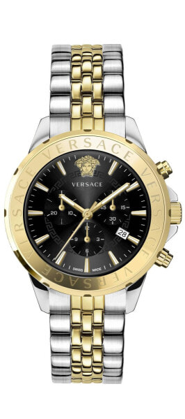 Versace Armbanduhr Herren Chronograph Signature 44mm VEV6022 23