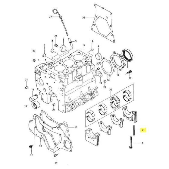 Лодочный мотор Vetus STM2493 Side Seal