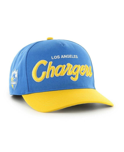 Men's Powder Blue, Gold Los Angeles Chargers Crosstown Two-Tone Hitch Adjustable Hat