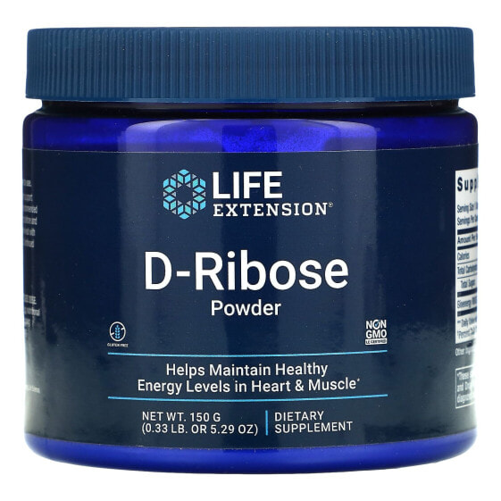 D-Ribose Powder, 5.29 oz (150 g)
