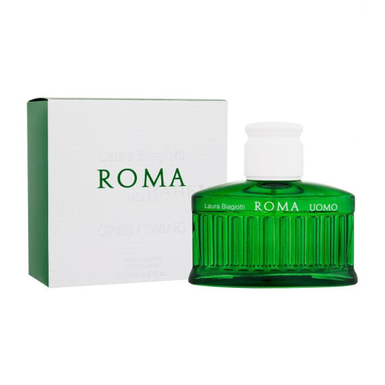 Laura Biagiotti Roma Uomo Green Swing 75 ml eau de toilette für Herren