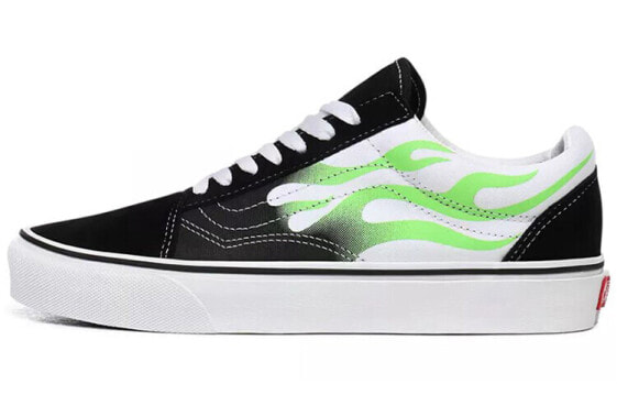 Vans Old Skool 低帮 板鞋 男女同款 黑绿 / Кроссовки Vans Old Skool VN0A4U3BXEY