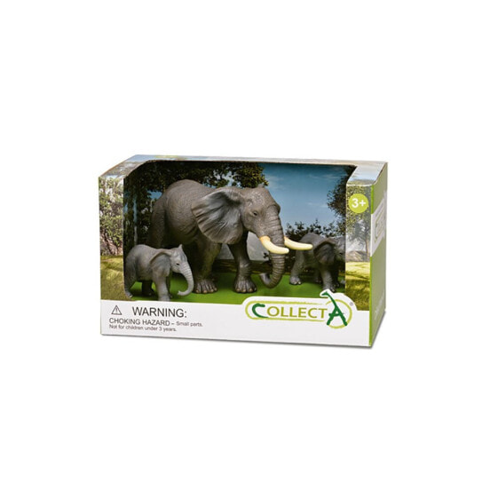 Фигурка Collecta Wildlife Elef 3Pieces In Open Box Figure Wild Animals (Дикие животные)