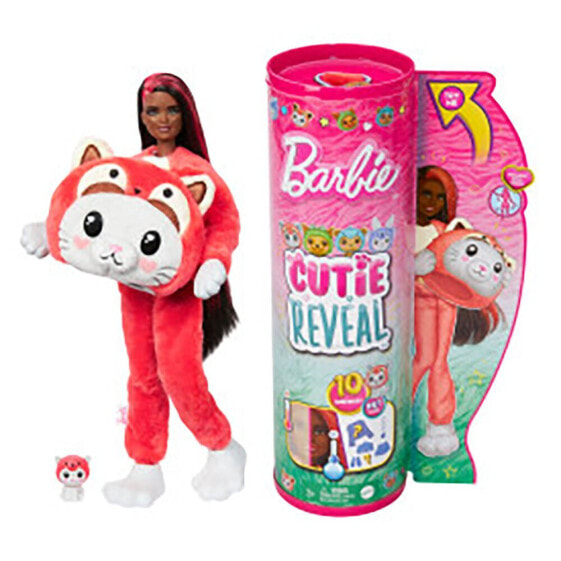 BARBIE Cutie Reveal Series Panda Kitten Costume Doll