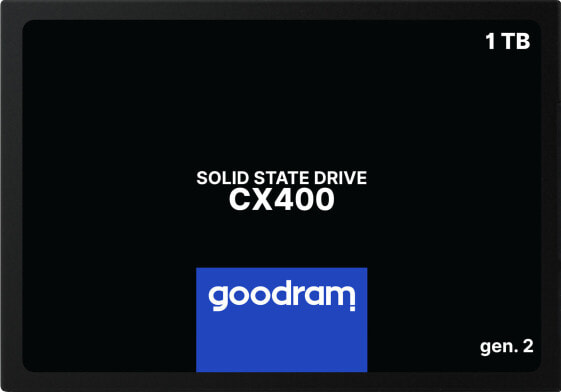 GoodRam CX400 gen.2 - 1024 GB - 2.5" - 550 MB/s - 6 Gbit/s