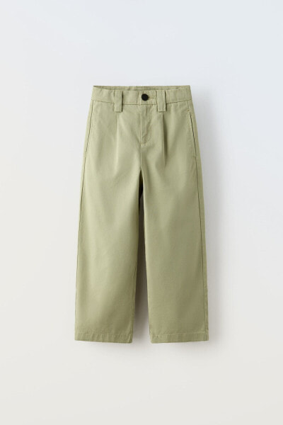 True neutrals carrot fit trousers with darts