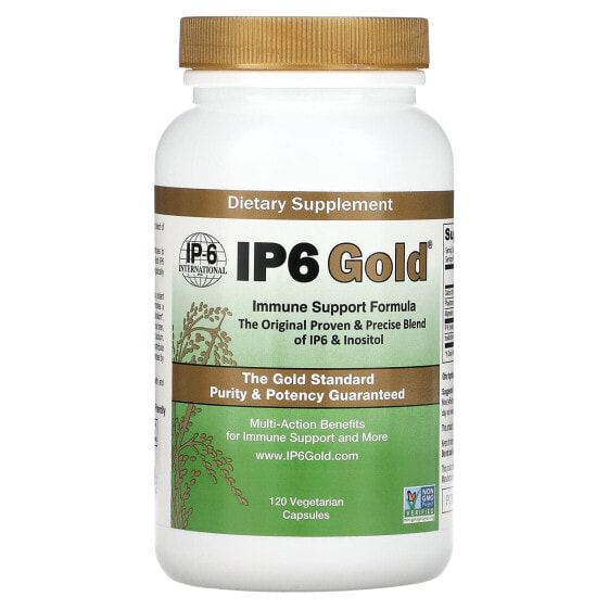 БАД для укрепления иммунитета IP-6 Gold, Формула для поддержки иммунитета, 240 вегетарианских капсул.