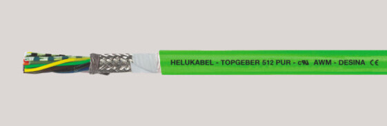 Helukabel 79513 - Low voltage cable - Green - Polyvinyl chloride (PVC) - Cooper - 0.14 mm² - 52 kg/km
