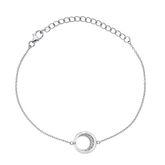 Silver bracelet with diamond Celestial DL642