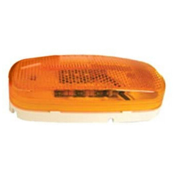ANDERSON MARINE Piranha 180 LED Oval Clearance&Side Marker Light With Reflex