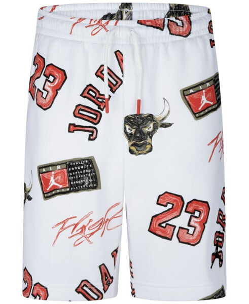 Big Boys Michael Jordan Essentials Printed Fleece Shorts