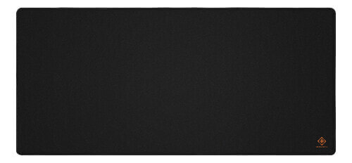 Deltaco GAM-136 - Black - Monochromatic - Gaming mouse pad