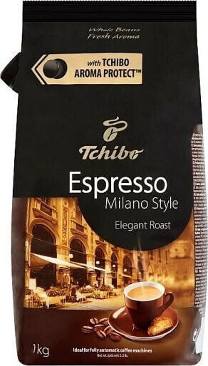 Кофе в зернах Tchibo Espresso Milano Style Elegant Roast 1 кг