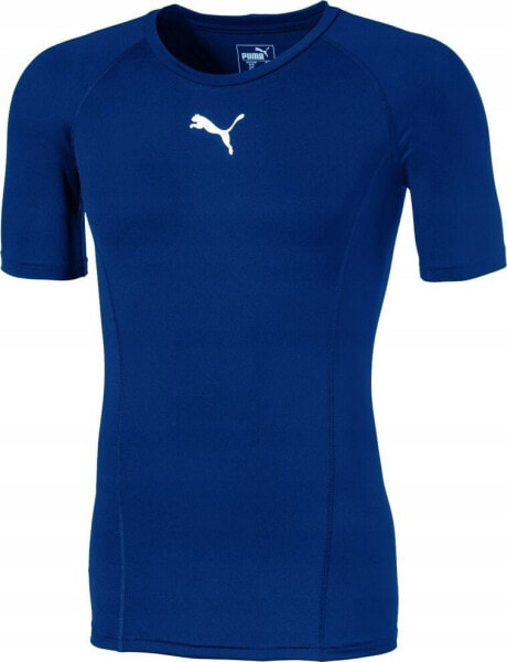 Puma Koszulka męska Puma LIGA Baselayer SS niebieska 655918 02 S