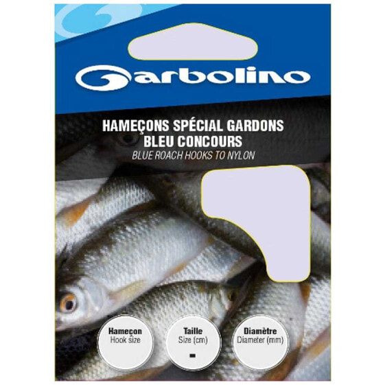 GARBOLINO COMPETITION Coup Special Gardons Nylon 8 Tied Hook