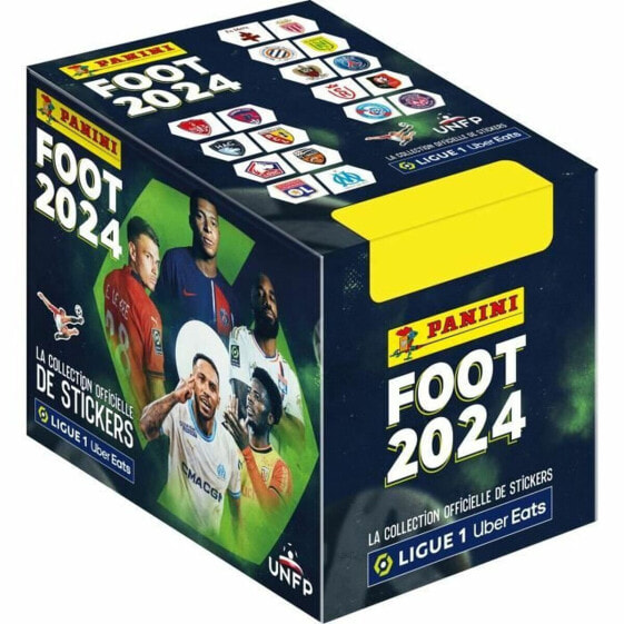 Set of stickers Panini FOOT 2024 LIGUE 1 Black (50 Pieces)