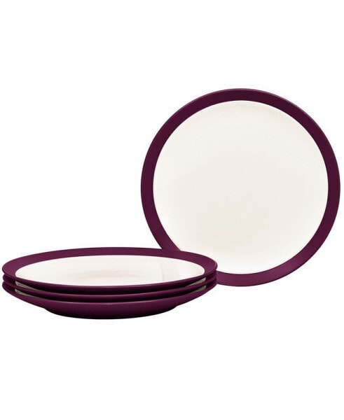 Colorwave Curve Set Of 4 Salad Plates, 8-1/2"