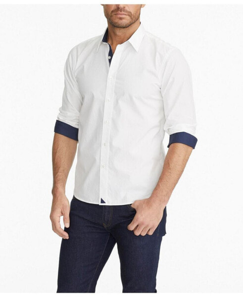 UNTUCK it Men's Regular Fit Wrinkle-Free Las Cases Special Button Up Shirt