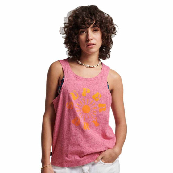 SUPERDRY Vintage Nostalgia sleeveless T-shirt