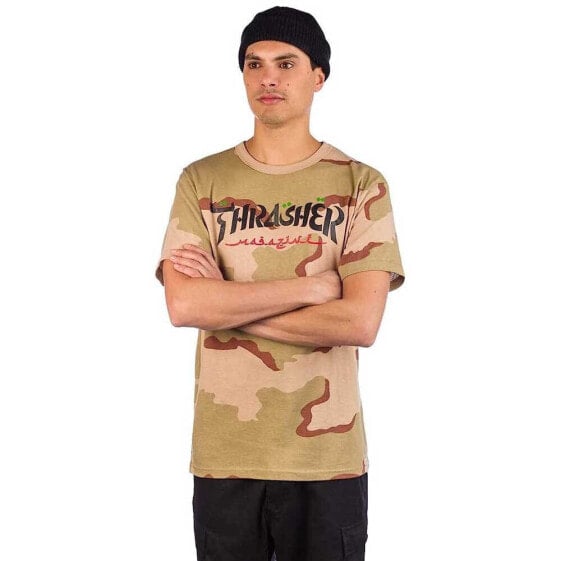 THRASHER Calligraphy short sleeve T-shirt