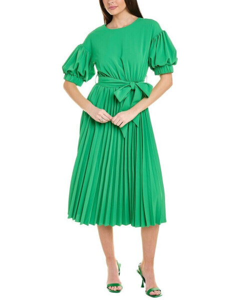 Gracia Puff Sleeve Midi Dress Women's S