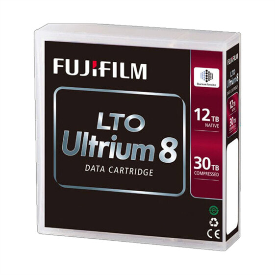 Fujifilm Cartridge Fuji LTO8 Ultrium 12TB/30TB - Blank data tape - LTO - 12000 GB - 36000 GB - 360 MB/s - 750 MB/s
