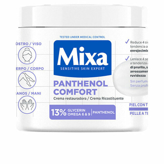 Увлажняющий восстанавливающий крем для тела Mixa PANTHENOL COMFORT 400 ml