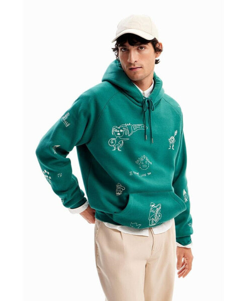 Men's Embroidered hoodie