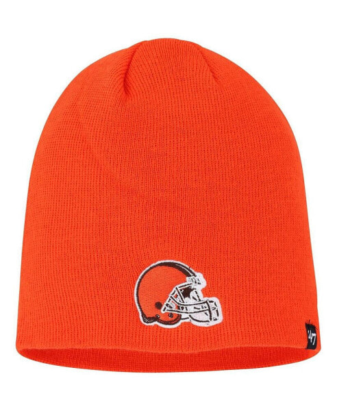 Men's Orange Cleveland Browns Secondary Beanie