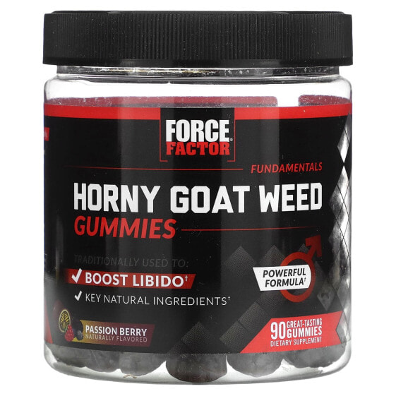 Fundamentals, Horny Goat Weed, Passion Berry, 90 Gummies
