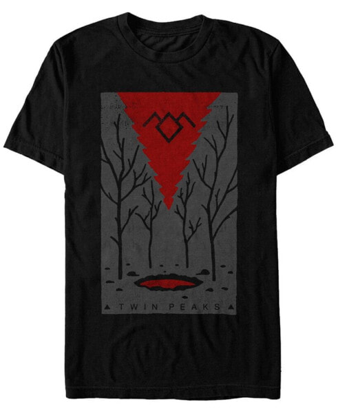 Twin Peaks Men's Painted Entrance Short Sleeve T-Shirt