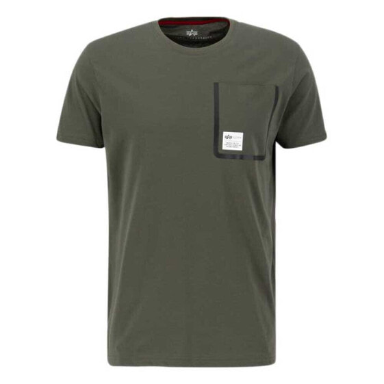ALPHA INDUSTRIES Label Pocket short sleeve T-shirt