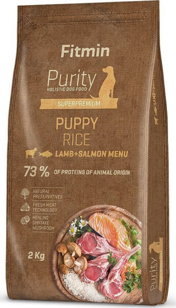 Fitmin Dog Purity Rice Puppy Lamb & Salmon 2 kg