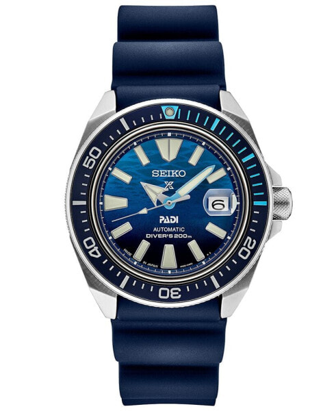 Часы Seiko Prospex PADI Blue Silicone