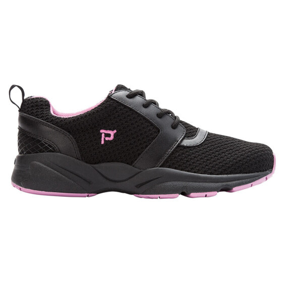 Propet Stability X Walking Womens Black Sneakers Athletic Shoes WAA032M-BBY