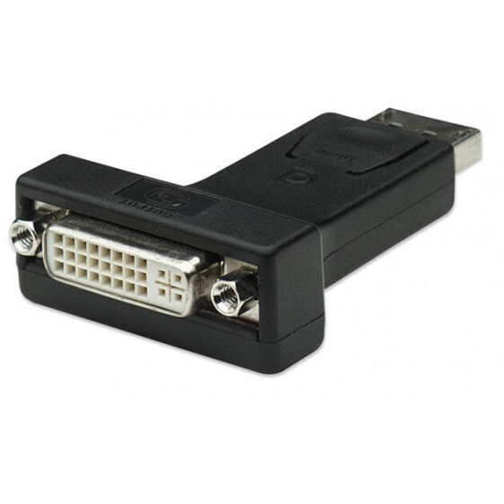 Techly IADAP-DSP-229 - DisplayPort - DVI-I - Black
