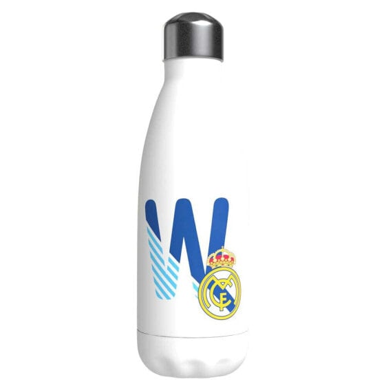 REAL MADRID Letter W Customized Stainless Steel Bottle 550ml