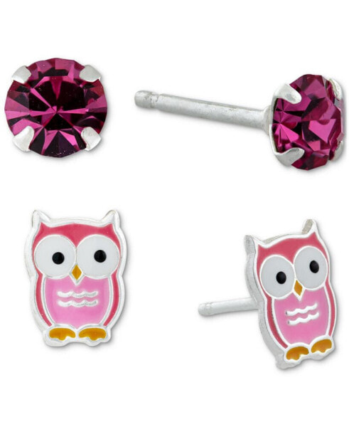 Серьги Giani Bernini Owl Stud