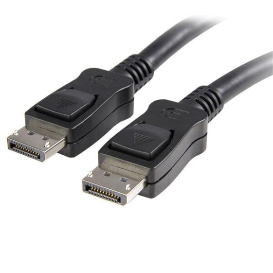 StarTech.com 10ft (3m) DisplayPort 1.2 Cable - 4K x 2K Ultra HD VESA Certified DisplayPort Cable - DP to DP Cable for Monitor - DP Video/Display Cord - Latching DP Connectors - 3 m - DisplayPort - DisplayPort - Male - Male - 3840 x 2400 pixels
