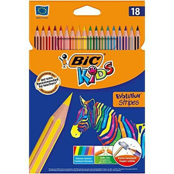 BIC Evolution stripes pencil 18 units