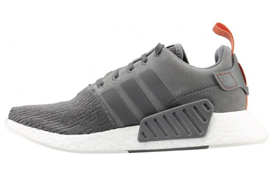 Кроссовки Adidas originals NMD_R2 Grey Five Future Harvest BY3014