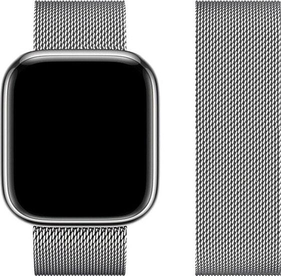 ForCell FORCELL F-DESIGN FA03 pasek do APPLE Watch 38 / 40 / 41 mm srebrny