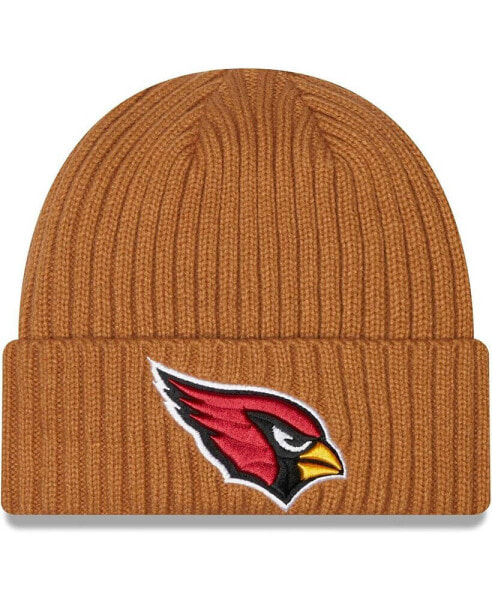 Men's Brown Arizona Cardinals Core Classic Cuffed Knit Hat