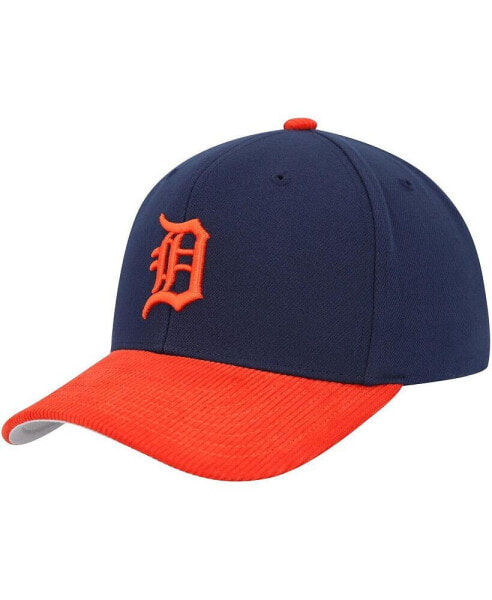 Men's Navy Detroit Tigers Corduroy Pro Snapback Hat