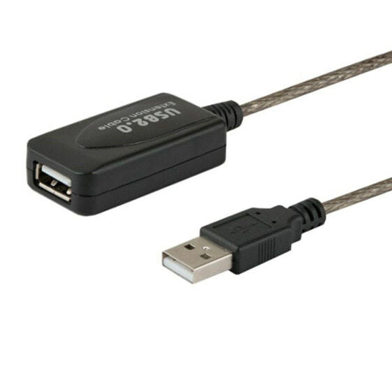 удлинительный USB-кабель Savio CL-76 Белый Чёрный 5 m