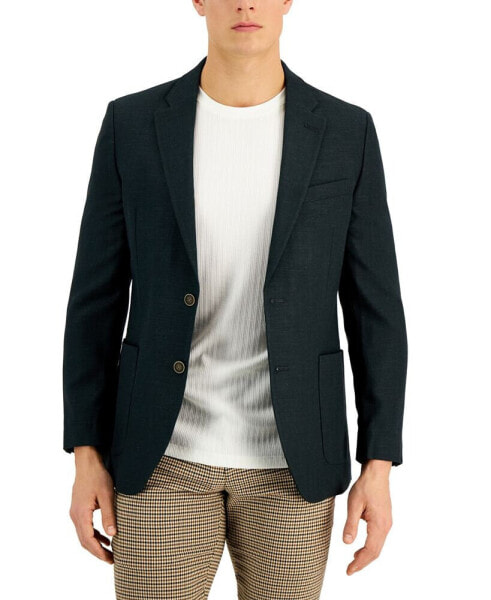 Men's Modern-Fit Active Stretch Woven Solid Sport Coat