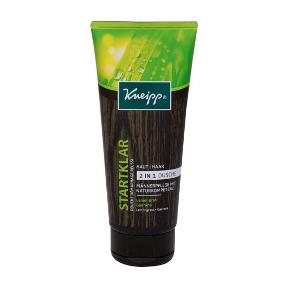 Kneipp Men Ready to Go 2 in 1 Body Wash Lemongrass & Guarana 200 ml duschgel für Herren