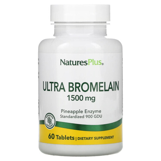 Ultra Bromelain, 1500 mg, 60 Tablets
